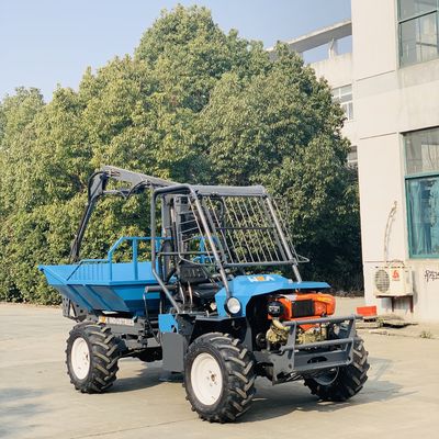 22HP รถแทรกเตอร์น้ำมันปาล์มอินโดนีเซียรถแทรกเตอร์ฟาร์มขนาดเล็กพร้อมหัวคีบ