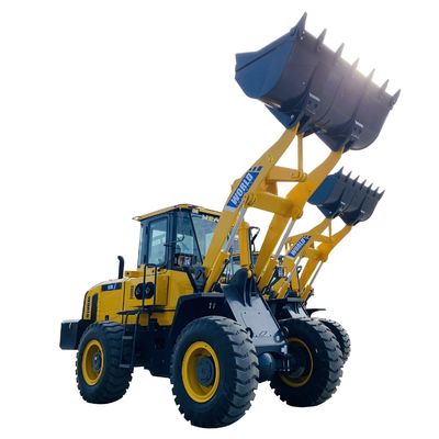2200rpm Front End Wheel Loader Cummins Engine Water Cooling การทำงานที่รวดเร็ว