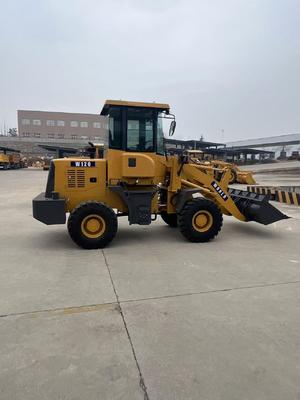 เครื่องบรรทุกล้อขนาดเล็ก 1 ตัน 2 ตัน ใช้ในการก่อสร้าง ถังหินหินขนาดเล็ก 0.6m3 0.8m3