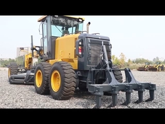 ระบบเบรกไฮดรอลิคเครื่องจักรกลหนัก Motor Grader Mini สำหรับงานก่อสร้างถนน