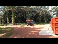 แกนหน้า 4WD แทรคเตอร์น้ํามันปาล์ม ขอบล้อ 2150 มม และแกนหลัง 4WD